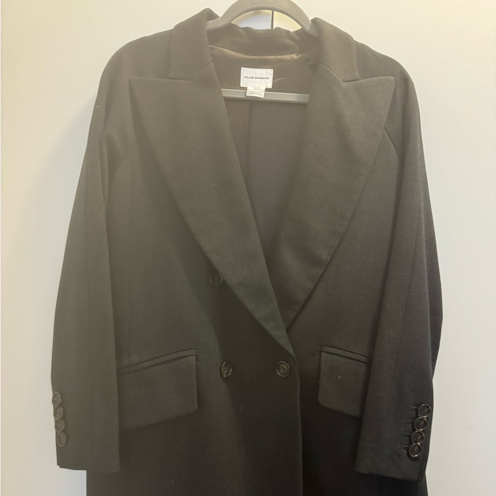 Club Monaco lightweight wool coat